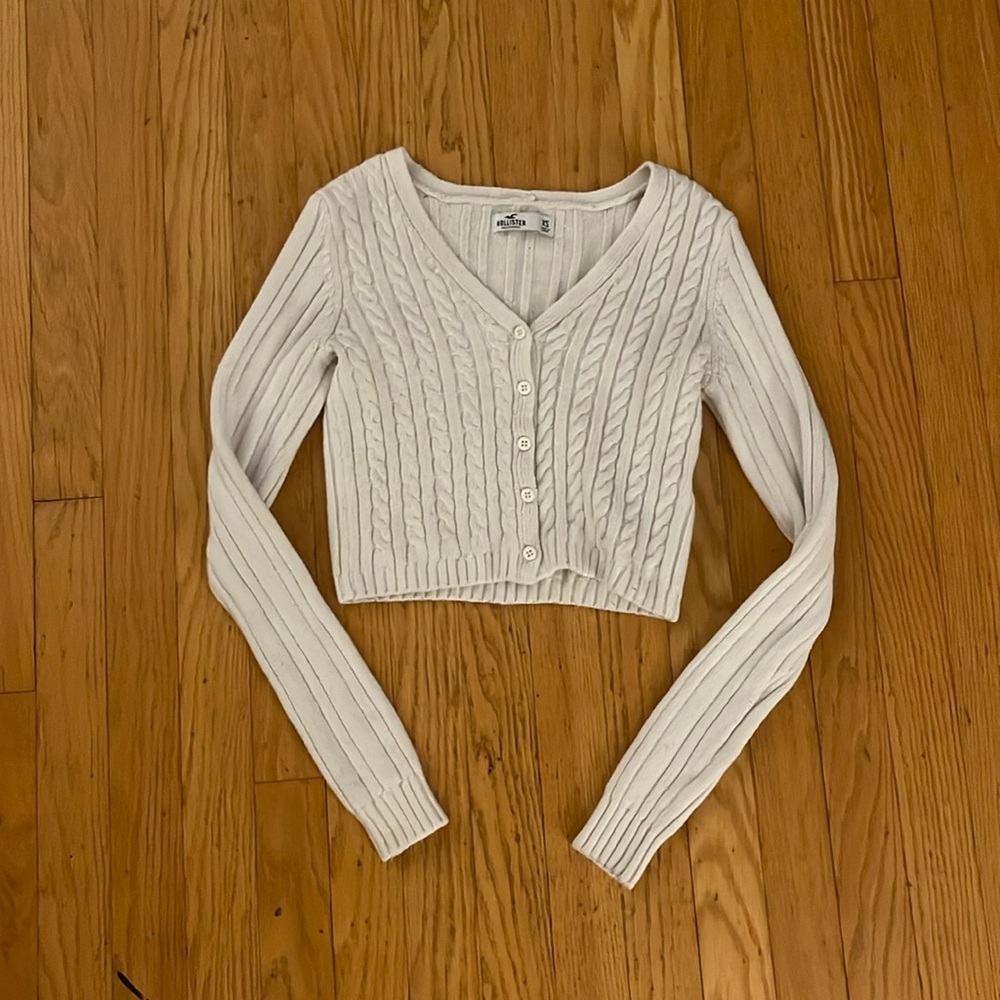 Hollister California XS cropped sweater